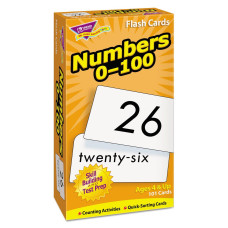 Trend T53107 Skill Drill Flash Cards 3 X 6 Numbers 0100