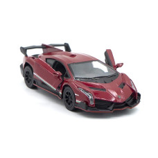 Lamborghini Veneno 136 Diecast Metal Toy Model Red