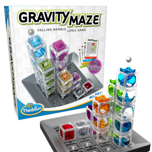 Thinkfun Gravity Maze Marble Run Brain Game And Stem Toy Awardwinning Educational Toy For Kids 8 Spatial Reasoning Skill D