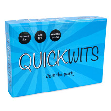 Quickwits Fun Party Card Game For 3 Players Social Tabletop Game Group Game Nights Great For Office House Parties P