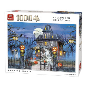 King 5723 Halloween Haunted House Jigsaw Puzzle 1000Piece 68 X 49 Cm