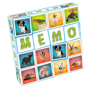 Tactic Pets Memo Game 41439 Memo Pets Mixed