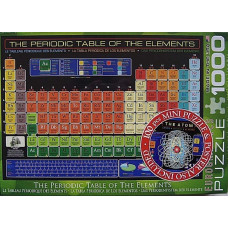 Eurographics The Periodic Table Of The Elements 1000 Piece Jigsaw Puzzle