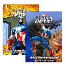 Marvel Captain America Coloring Book