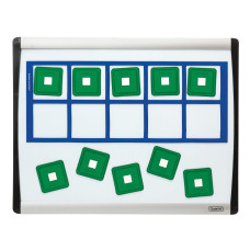 Didax Educational Resources Set Unifix Magnetic Tenframes Multicolor