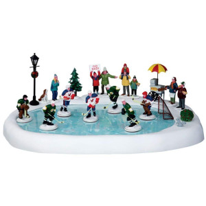 Lemax Village Collection Hockey In The Park Set Of 1944766