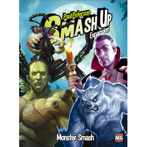 Smash Up Monster Smash Expansion Board Game Card Game Vampires Werewolves And More 2 To 4 Players 30 To 45 Minute Play Ti