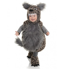 Underwraps Kids Toddler Babys Wolf Costume Grey Medium 1824M