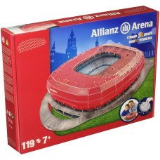 Nanostand Allianz Arena Bayer De Munich Puzzle Red Size One