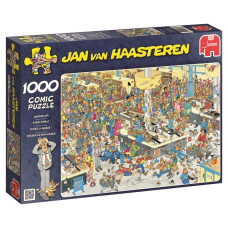 Jumbo Jan Van Haasteren Queued Up Jigsaw Puzzle 1000 Piece