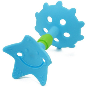 Innobaby Original Teethin Smart Ez Grip Star Teether And Sensory Toy For Babies And Toddlers Bpa Free Teether