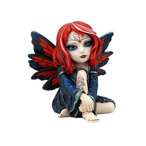 Us 425 Inch Poly Stone Cosplay Kids Tattooed Fairy Figurine Statue