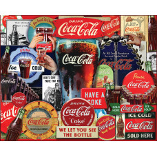 Springbok 1000 Piece Jigsaw Puzzle Cocacola Decades Of Tradition Made In Usa