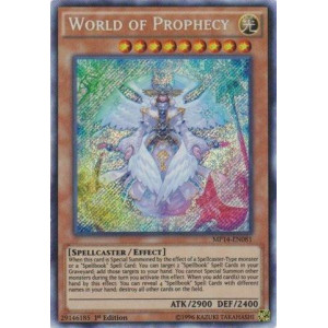 Yugioh World Of Prophecy Mp14En081 Mega Pack 2014 1St Edition Secret Rare