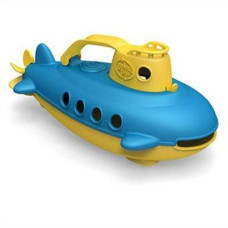 Green Toys Suby1033 1025 X 525 X 450 Yellow Cabin Submarine