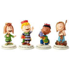 Hallmark Glad Tidings Peanuts Nativity Additional Characters Set Figurines Movies Tvreligious