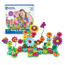 Learning Resources Gears Gears Gears Build Bloom Building Set Stem Learning Toy 116 Pieces Ages 4