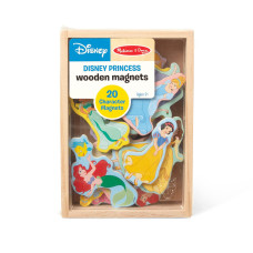 Melissa Doug Disney Princess Wooden Magnets 20 Character Magnets