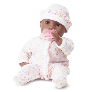 Melissa Doug Mine To Love Gabrielle 12 Poseable Baby Doll With Romper Hat