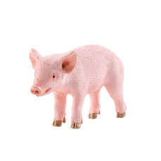 Schleich Farm World Piglet Standing Educational Figurine For Kids Ages 38 Pink