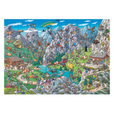 Heye Alpine Fun 1000 Piece Birgit Tanck Jigsaw Puzzle