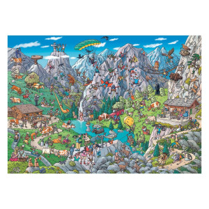 Heye Alpine Fun 1000 Piece Birgit Tanck Jigsaw Puzzle