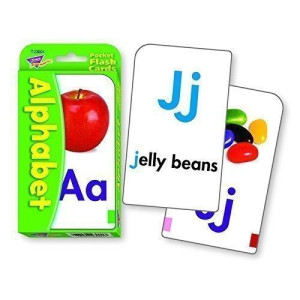 Pocket Alphabet Flash Cards Set Of 3