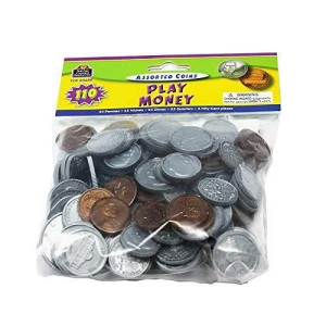 Play Money Assorted Coins Learning Materials Math Tcr20639 Teacher Created Resources