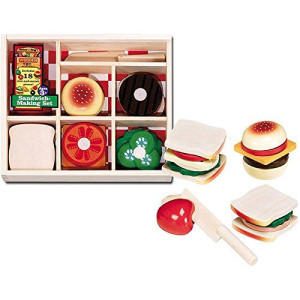 Melissa Doug Sandwichmaking Set Multicolor