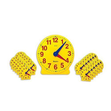 Learning Resources Classroom Clock Kit 2094 24 Mini Set Of 3