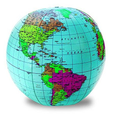 12 Inch Inflatable Globe Learning Materialstg Social Studies Ler2432 Learning Resources