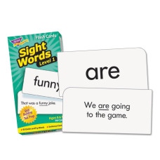 Skill Drill Flash Cards 3 X 6 Sight Words Set 1