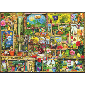 Ravensburger Curious Cupboards No3 The Gardeners Cupboard 1000 Pieces Jigsaw Puzzles For Adults And Kids Age 12 Years Up