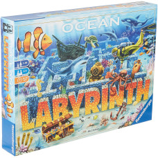 Ravensburger Ocean Labyrinth Family Board Game For Kids Adults Ages 7 And Up So Easy To Learn Play With Great Replay Value