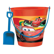 Amscan Disney Cars 2 Birthday Party Pail And Shovel Favor 7 14 Redblue