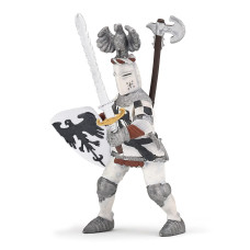 Papo Handpainted Figurine Medievalfantasy White Crested Knight 39785 Collectible For Children Suitable For Boys An