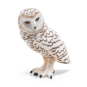 Papo Handpainted Figurine Wild Animal Kingdom Snowy Owl 50167 Collectible For Children Suitable For Boys And Girls