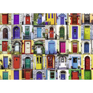 Ravensburger Doors Of The World 1000 Piece Jigsaw Puzzle For Adults Every Piece Is Unique Softclick Technology Means Pieces F