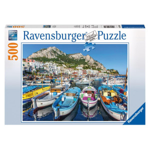 Ravensburger Colorful Marina 500 Piece Jigsaw Puzzle For Adults Every Piece Is Unique Softclick Technology Means Pieces Fit T