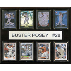 Mlb 12X15 Buster Posey San Francisco Giants 8Card Plaque