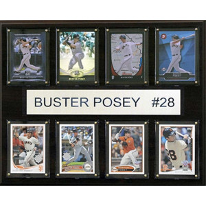 Mlb 12X15 Buster Posey San Francisco Giants 8Card Plaque