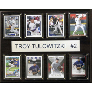 Mlb 12X15 Troy Tulowitzki Colorado Rockies 8Card Plaque