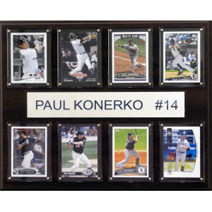 Mlb Chicago White Sox Paul Konerko 8Card Plaque 12 X 15Inch