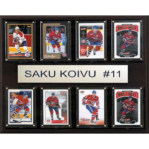 Nhl 12X15 Saku Koivu Montreal Canadiens 8Card Plaque