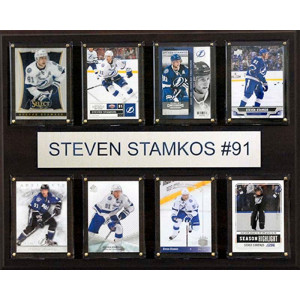 Nhl 12X15 Steven Stamkos Tampa Bay Lightning 8Card Plaque