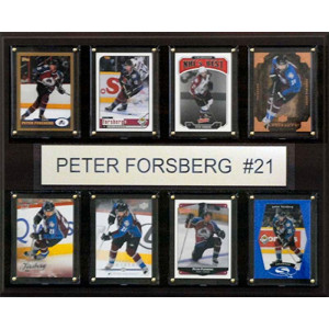 Nhl 12X15 Peter Forsberg Colorado Avalanche 8Card Plaque