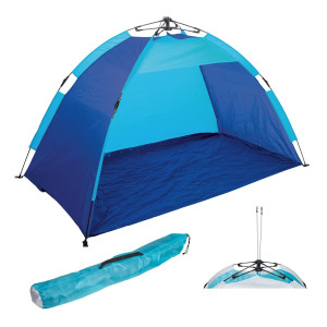 Idena 40065 Automatic Beach Tent With Uv Protection 40 Approx 19 X 1 X 11 M Lightweight And Compact For Transportation Id