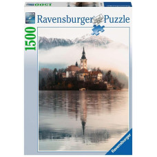 Ravensburger Puzzle The Island Of Wishes Bled Slovenia 1500 Pieces Puzzle For Adults And Children From 14 Years