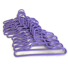 Doll Hangers Set Of 12 Plastic Hangers Lavender For 18 Inch Dolls Clothes Doll Accessories