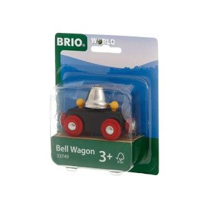 Brio World 33749 Bell Wagon Interactive Train Toy For Kids Develops Motor Skills Compatible With Brio Railway Toys Ide